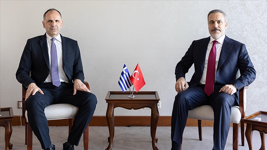 Dışişleri Bakanı Hakan Fidan, İsviçre’nin Cenevre kentinde Yunanistan Dışişleri Bakanı