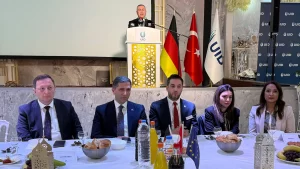 Uluslararası Demokratlar Birliği (UID) Genel Merkezi tarafından düzenlenen iftar programına,