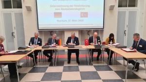 Almanya Federal Cumhuriyeti ile Türkiye Cumhuriyeti arasında 1965 yılında imzalanan