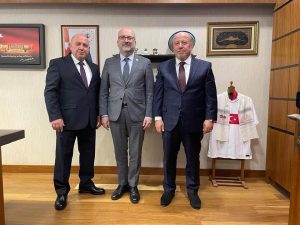 Avrupalı Türk Girişimciler Birliği (ATGB) Genel Başkanı Orhan Buyurman ve