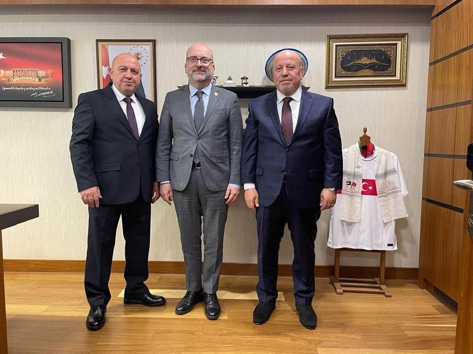 Avrupalı Türk Girişimciler Birliği (ATGB) Genel Başkanı Orhan Buyurman ve