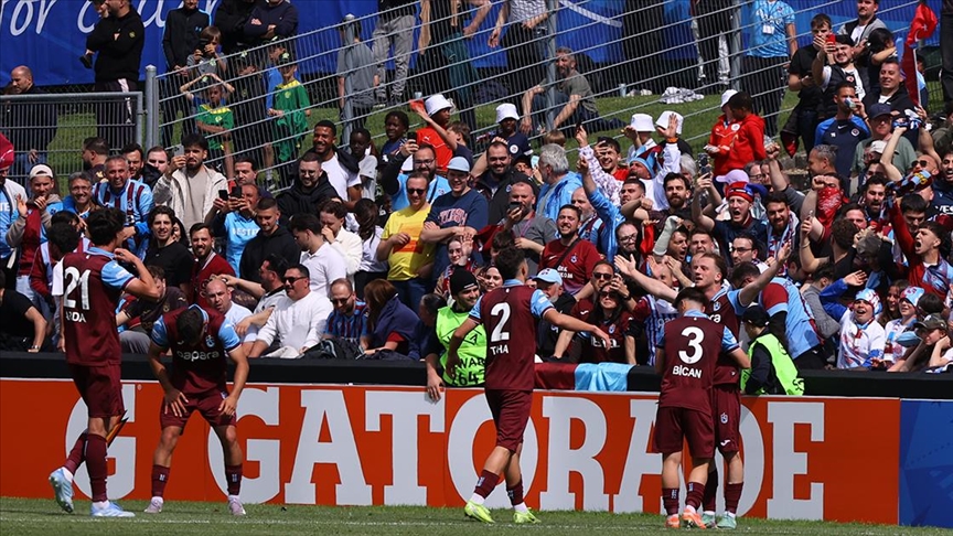 UEFA Gençlik Ligi yarı final müsabakasında Trabzonspor, Avusturya temsilcisi Salzburg’u