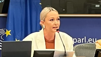 Dostluk, Eşitlik ve Barış Partisi (DEB) Genel Başkanı Çiğdem Asafoğlu,