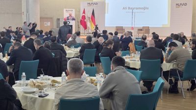 MÜSİAD, Köln’de Türkiye ve Almanya iş dünyasını buluşturdu KÖLN – Almanya’nın Köln kentinde düzenlenen dünyanın en büyük gıda