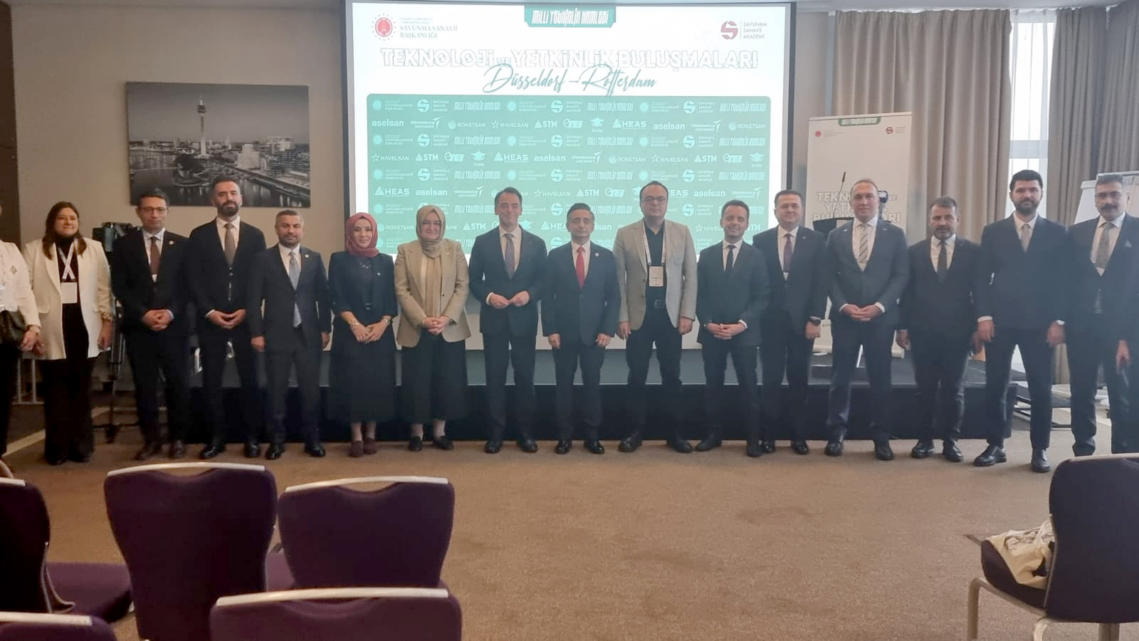Düsseldorf’ta Türk Savunma Sanayii rüzgarı: “Milli Yetkinlik Hamlesi” Avrupa yolculuğuna devam ediyor 20 ssb dusseldorf3