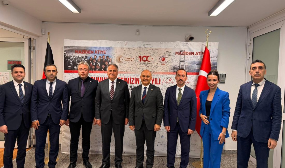 AK Parti Zonguldak Milletvekili Saffet Bozkurt, Almanya temasları kapsamında Türkiye